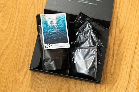 コーヒー豆×ディップバッグのギフトボックスを販売開始します