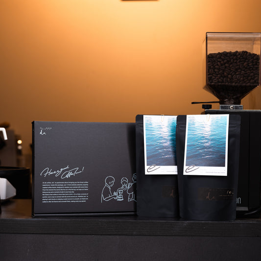 デカフェコーヒー豆×2個GIFTセット《【e.】 city roast｜中深煎り》