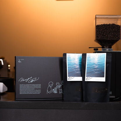 デカフェコーヒー豆×2個GIFTセット《【e.】 city roast｜中深煎り》